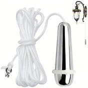 Resim Fochsia Gümüş Banyo İp Anahtarı 59 06 İnç Kablo Tuvalet Lamba Fan Anahtarı 