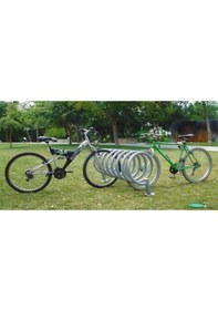 Resim Apartman Bisiklet Park Yeri Bisiklet Park Standı Park Alanı Gri 