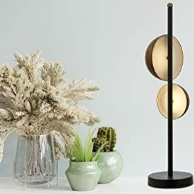 Resim Avonni LM-9113-2BSY Siyah Boyalı Lambader E14 Metal Pleksi 36cm 