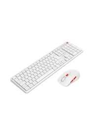 Resim Havit KB261WB Kablosuz Klavye Mouse Seti – Türkçe Q, Ultra Sessiz Tuşlar - Beyaz 