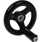 Resim Guangdong Spirit Freze Makinesi Için 3x 3,9 Inç Çaplı El Çarkı W Döner Sap (Yurt Dışından) 