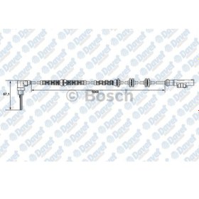 Resim Bosch -0265007685 Tekerlek Hiz Sensörü Ducato 2.0D-2.2D-2.3D-3.0D 514683545 