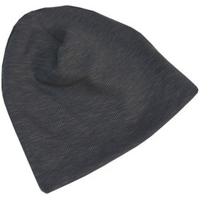 Resim Luess Çocuk Unisex Fitilli Kışlık Bere Antrasit Melanj 
