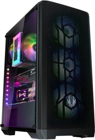 Resim BitFenix DFS GAMİNG MORGANA BLACK AMD RYZEN 5 5600 RTX 4060 MSI B450M 1TB NVME M.2 4x ARGB FAN 