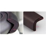 Resim Portakal Safety Kes ve Yapıştır Kenar Köşe Koruyucu + 10 Metre Kenar Kahverengi Çok Renkli 