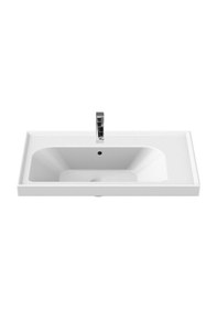 Resim Turkuaz Seramik Cerastyle Frame Lavabo 70CM Damlalıklı Sifonsuz 