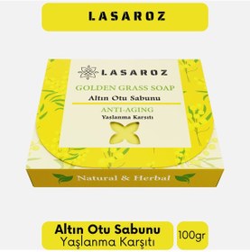 Resim Altın Otu Sabunu Ölmez Çiçek Sabunu Yenileyici Leke Karşıtı Sabun 
