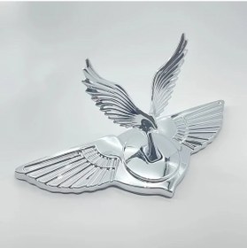 Resim Hightower Gümüş 3d Kartal Metal Araç Amblemi - Dayanıklı Kaput Dekoru İle Şık Otomotiv Aksesuarı 