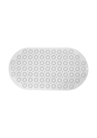 Resim Dln Shop 2 Adet Kaydırmaz Duşakabin Banyo Ve Duş Paspası Masajlı Vantuzla 37 X 69 Cm V-142 Beyaz 