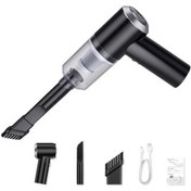 Resim Kablosuz El Araç Süpürgesi Güçlü Emiş, Araç Süpürgesi Akülü Şarj Edilebilir, Taşınabilir Elektrikli Süpürge Siyah 7nz7pb 