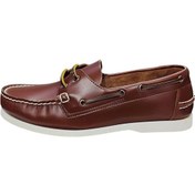 Resim King Shoes Kahverengi Tımbırlent Ayakkabı 
