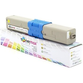 Resim Tonermax Oki 44469714 C310 Uyumlu Toner Sarı / C330 / C510 / C511 / C530 / 