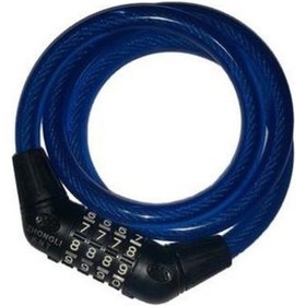 Resim Zhongli - Halat Kilit Dolamalı 4 Şifre 12x120 CM Braketli Siyah 