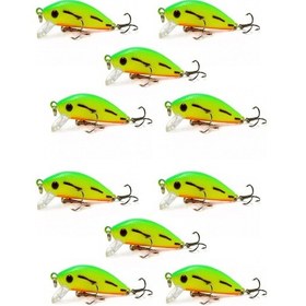 Resim 10 Adet Rapala Lures Jig Yem Yapay Yem 5gr Sarı 