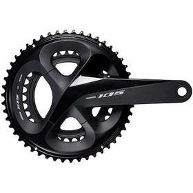 Resim Shimano 105 Fc-r7000 Aynakol 11v Siyah 50/34t 175mm+ Siyah 