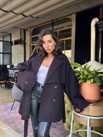 Resim Urban Oversize Trençkot - Standart Beden 