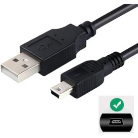 Resim Yıldızan Mini USB to Mini B Data Şarj Kablosu 5 Pin PS3 Oyun Kolu, Fotoğraf Makinesi Data Kablosu 1153473 