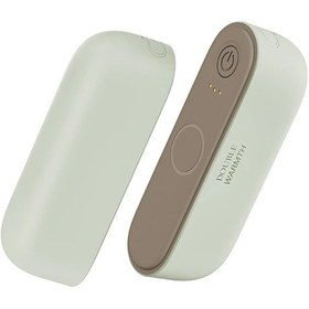 Resim Willowhaven Yeşil Manyetik Usb-c Şarjlı 3000mah El Isıtıcı 3 Sıcaklık Ayarlı 