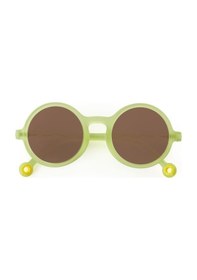 Resim Olivio&co Classic Round Çocuk Güneş Gözlüğü - Lime Green Çok Renkli 