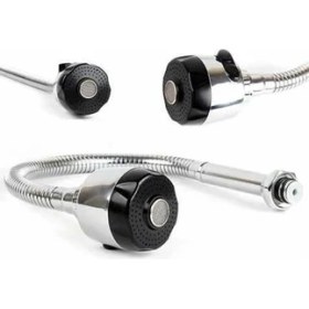 Resim Anka Oynar Başlıklı 2 Fonksiyonlu Spiral Musluk Başlığı 