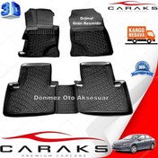 Resim Honda Civic 3D Paspas Havuzlu Siyah Sedan 2012-2015 Arası Caraks 