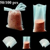 Resim 50/100 adet PVA Çantaları Karp Balıkçılığı Aletleri için - Hızlı Çözünen, Kalıntı Bırakmayan, Kokusuz, Tatlı Su Balıkçılığı için İdeal, Karp Balıkçılığı Aksesuarı 