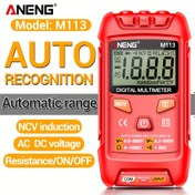 Resim ANENG M113 1999 Sayılı Akıllı Mini Multimetre Dijital AC/DC Voltmetre Ohm NCV Güç Ölçüm Aleti Pil Dahil Değildir 