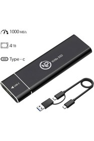 Resim SoyluhanStore DK02 NVMe M.2 900/1000Mb/s USB-A/Type-C Kablolu Taşınabilir Harici SSD (GB, 0) 