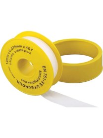 Resim Ruvitape Ptfe Büyük Teflon Bant-Ruvıtape (19mm X 0,076mm X 10mt) 10'Lu 