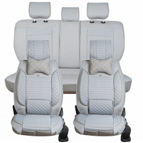 Resim Peugeot 307 Lüks Deri Oto Koltuk Kılıfı Ön/arka Set 