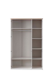 Resim Country Genç Odası 3 Kapaklı Dolap 