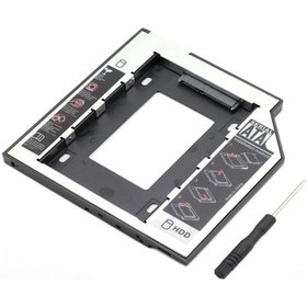 Resim Gomax 9.5 Mm Hdd Caddy Laptop Dvd To Ssd Kutu Sata 