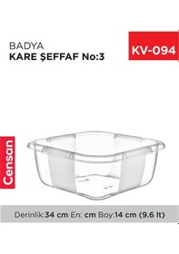 Resim Kare Şeffaf Badya 1 Adet 3 No E166 0,16 Cm 45 Derece 