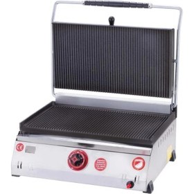 Resim Işıkgaz Silverinox Lpg Tüplü Döküm 20 Dilim Tost Makinesi-71908 