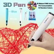 Resim Düşük Sıcaklıkta 3D Baskılı Kalem Seti, 50m PCL Çipleri İçerir - DIY Yaratıcı Sanat Hediyesi, Yaratıcılığı ve STEM Öğrenme Becerilerini Geliştirir El Yapımı Hediye 