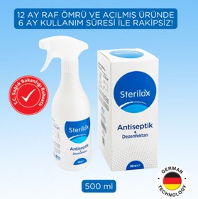 Resim Sterilox Antiseptik & Dezenfektan 500 ML 