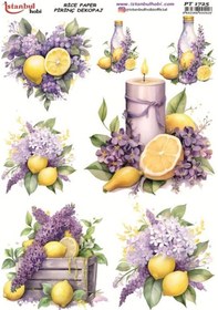 Resim Pirinç Dekopaj Kağıdı 30x42cm Pt-1725 