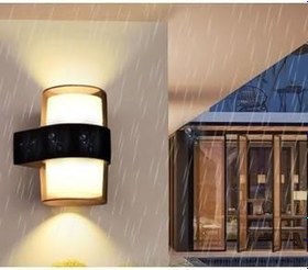 Resim Cata Ct-7048 Silindir Bora Led Aplik Gün Işığı 3200K Iç Mekan Ve Dış Mekan,Siyah, 