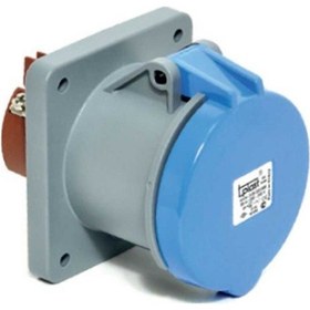 Resim Tp Electric 3128 322 0900 3x63A Ip44 Makine Prizi Düz 