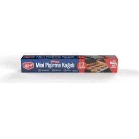 Resim Hype Store Roll Up Airfry, Tost, Fırın Için Mini Kesilmiş Pişirme Kağıdı 30X42CM 1 Paket 