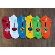 Resim Leement socks Çocuk 6 Çift Pamuklu Esnek Yumuşak Dokulu Kısa Patik Corap 