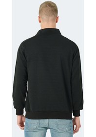 Resim Slazenger SAMMY Erkek Sweatshirt Siyah 