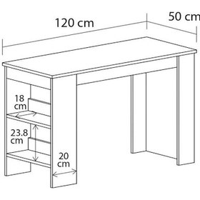 Resim Eksen Modern Mutfak Adası Beyaz 