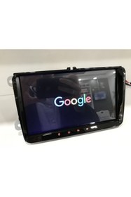 Resim Convex Volkswagen Uyumlu 9 Inç Multimedya Golf Multimedya 9'' Android Double Teyp Passat Jetta Polo Caddy 