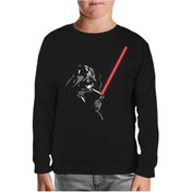 Resim Star Wars - Lighter Siyah Çocuk Sweatshirt Siyah 
