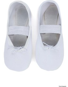 Resim Force Supports Force Beyaz Kanvas Bale Patiği - Pisi Pisi - Lastikli 