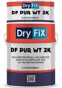 Resim Dryfix Df Pur Wt 2k İçme Suyu Depoları İçin Poliüretan Su Yalıtımı 20+4 Kg Mavi 