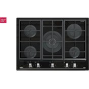 Resim Teka GZC 75330 XBN BK Ankastre Kristal Wok Gözlü Cam Gazlı Ocak 112570054 