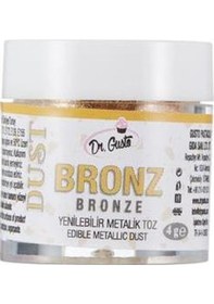 Resim Dr. Gusto Bronz Yenilebilir Yaldız Gıda Boyası 4 gr. 