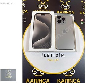 Resim Apple iPhone 15 Pro İkinci El TR | 128 GB | Natürel Titanyum 